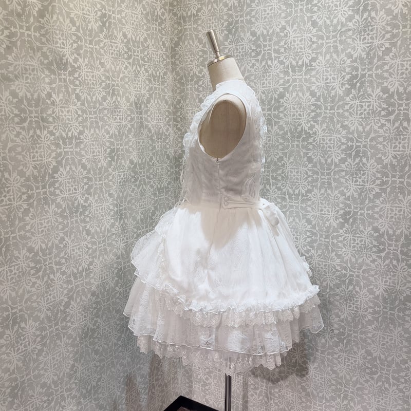 ATELIER-PIERROT】Claudia Lace Mini Jumperskirt/