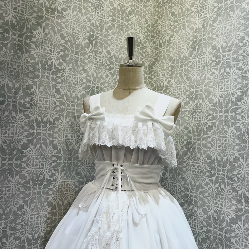 ATELIER-PIERROT】Cathedral Veil Jumper Skirt/TO