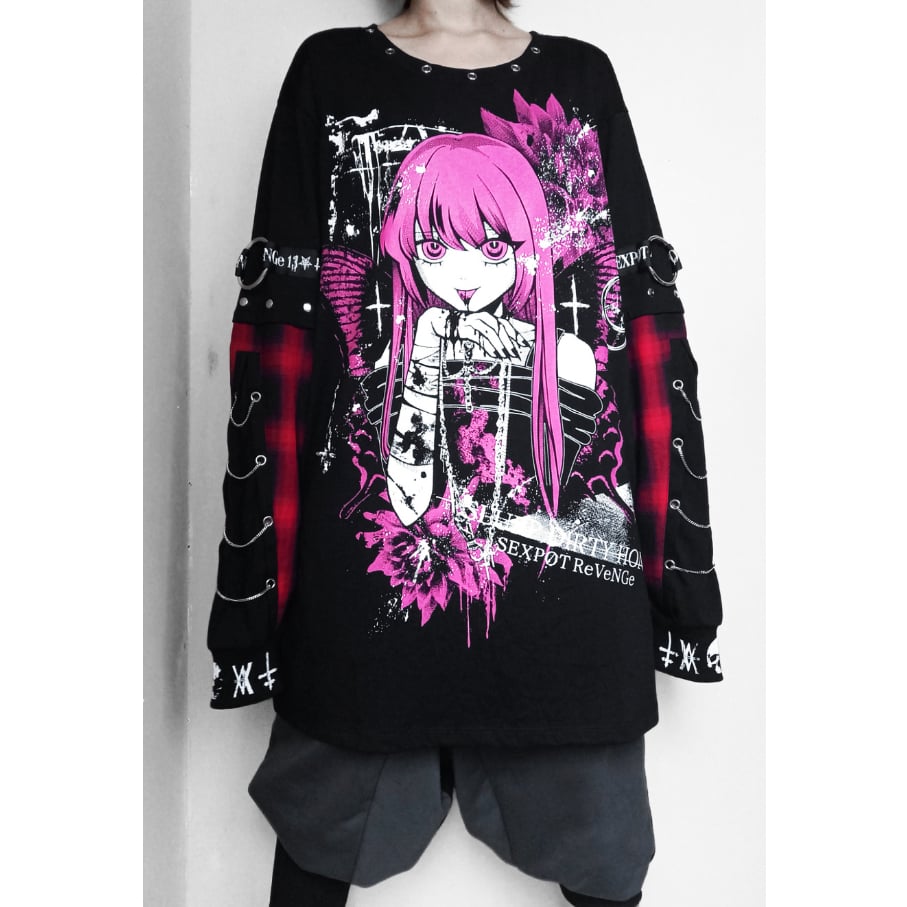 SEXPOTReVeNGe】Bondage Chain Sleeve Punkish Cut