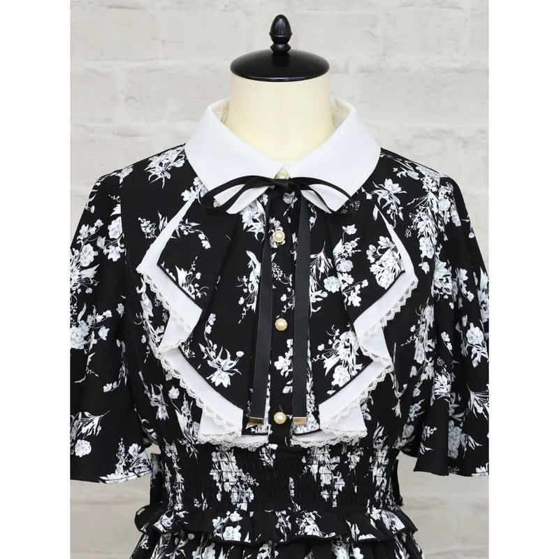 Amavel】Floral Patternロングワンピース/126170730 | KIST