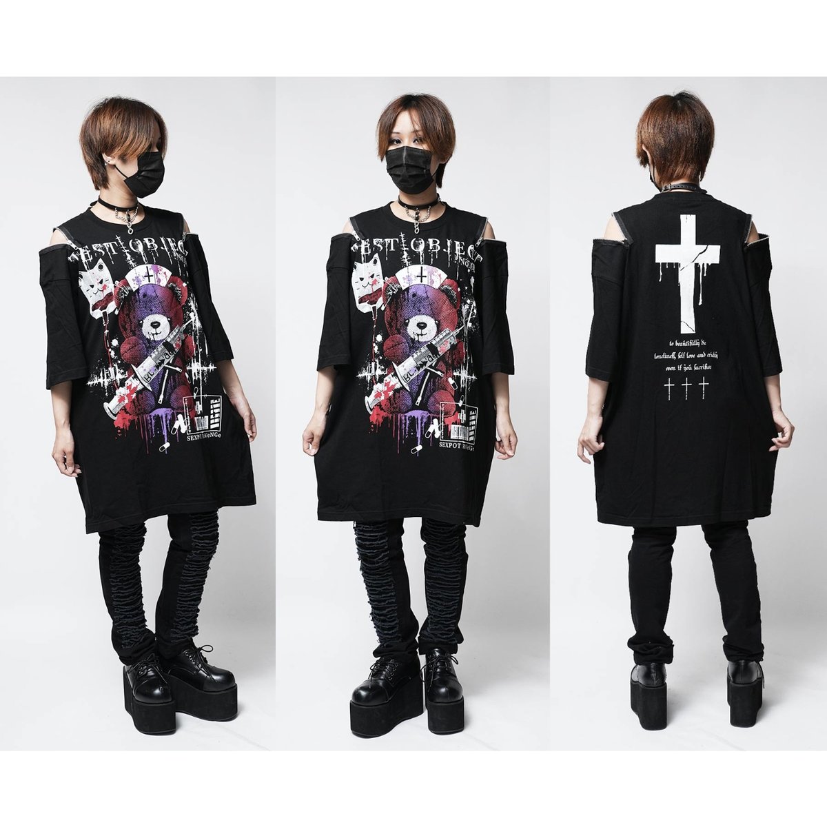 SEXPOTReVeNGe】Shoulder Zip Big Cutsew Test Obj