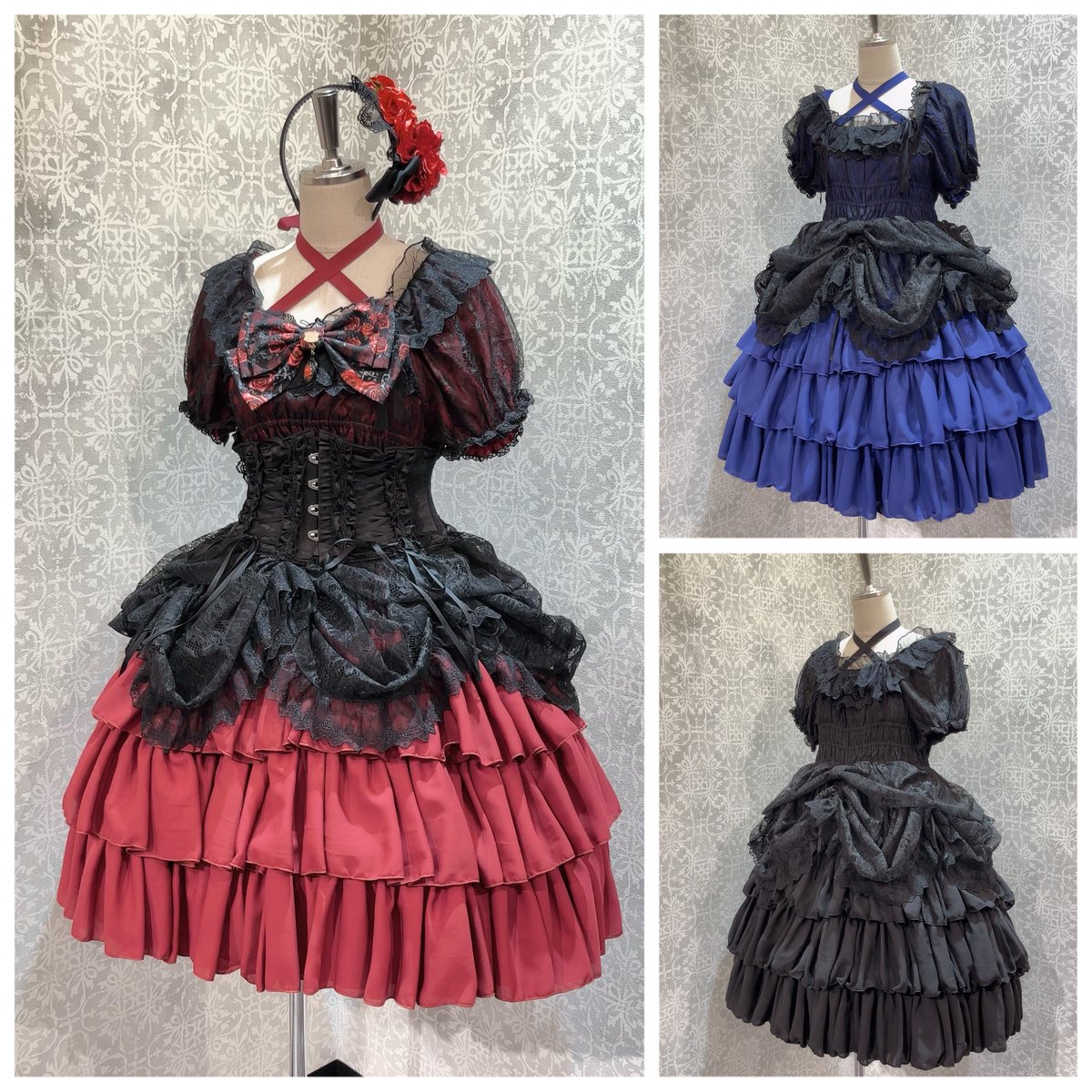 ATELIER-PIERROT/Vallée lys】Mellow Melody Dress
