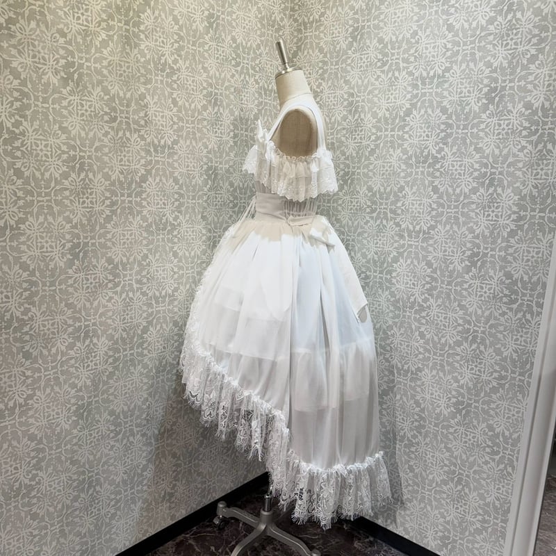 ATELIER-PIERROT】Cathedral Veil Jumper Skirt/TO