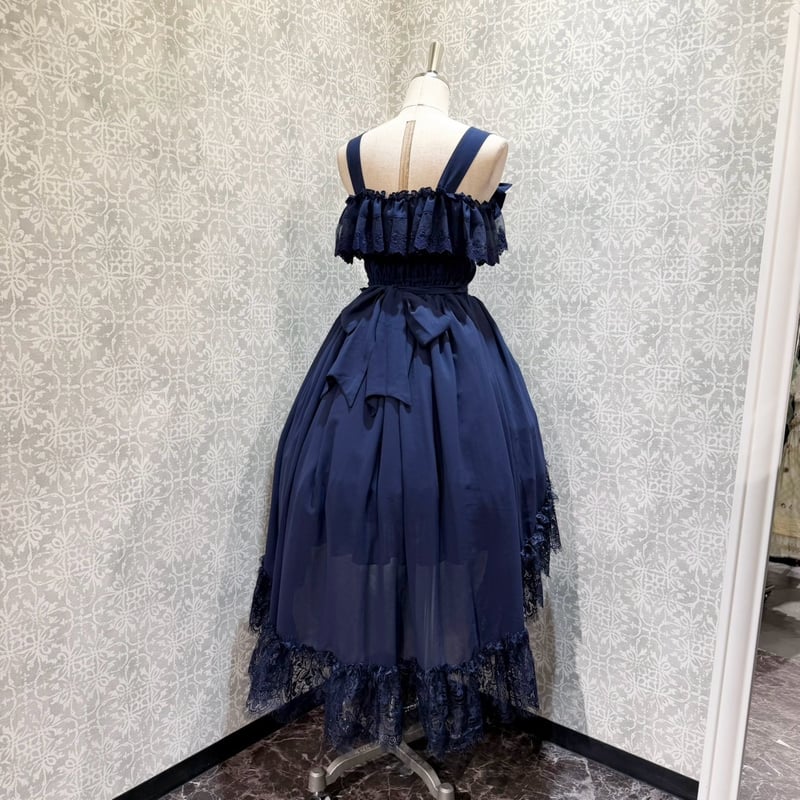 ATELIER-PIERROT】Cathedral Veil Jumper Skirt/TO