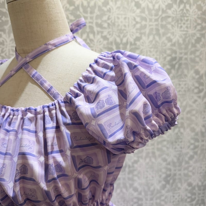 Enchantlic Enchantilly】アンシャンテリー チョコレート ワンピース(す