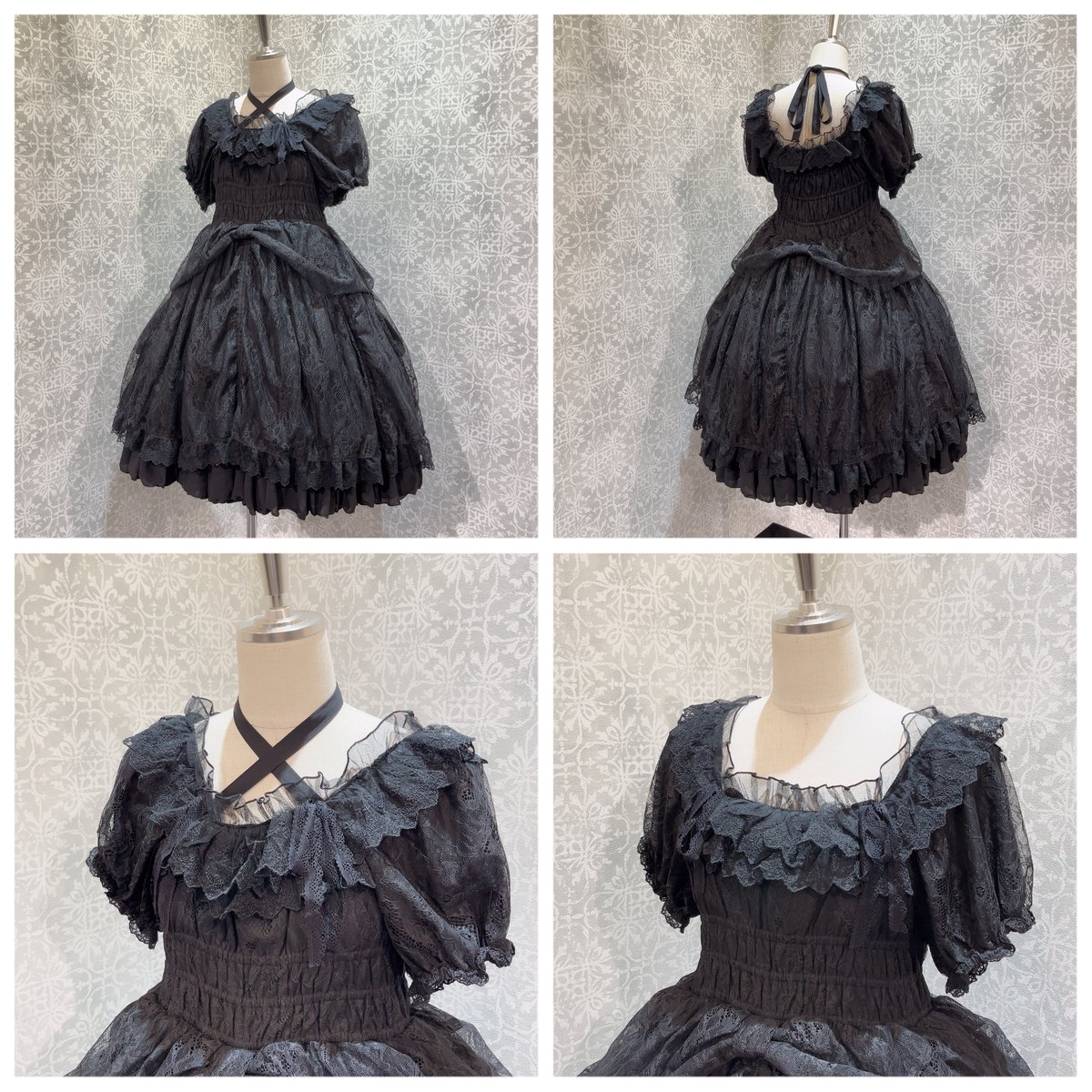 ATELIER-PIERROT/Vallée lys】Mellow Melody Dress