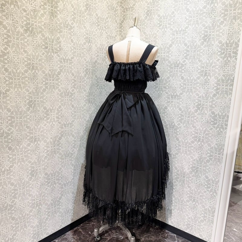 ATELIER-PIERROT】Cathedral Veil Jumper Skirt/TO