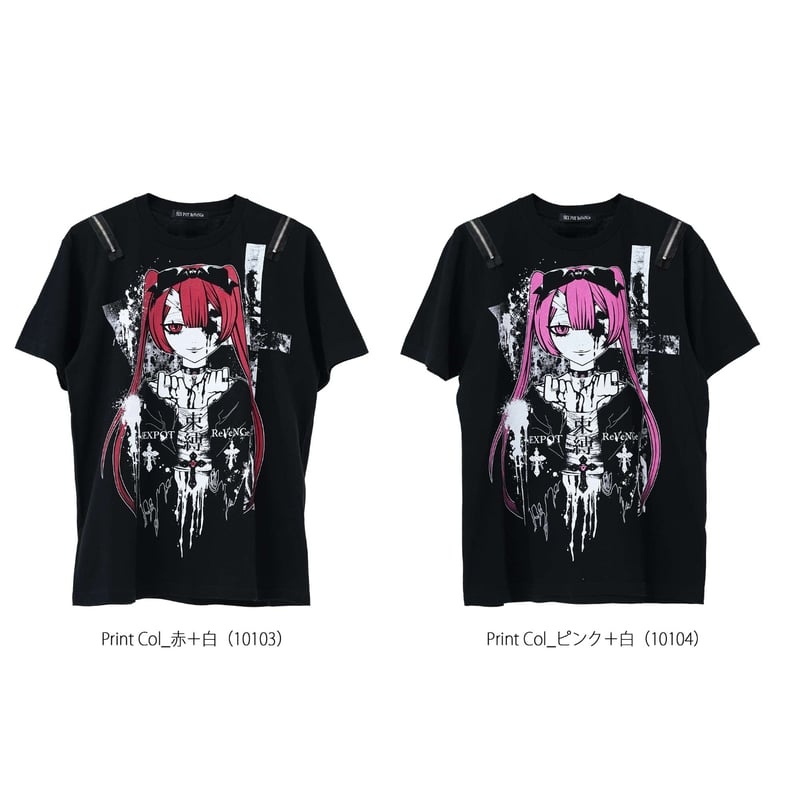 SEXPOTReVeNGe】Shoulder Zip Original Cutsew 束縛【