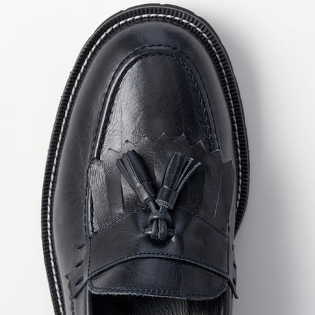 BLOHM for UNTRACE “Tassel Loafer” (NAVY)
