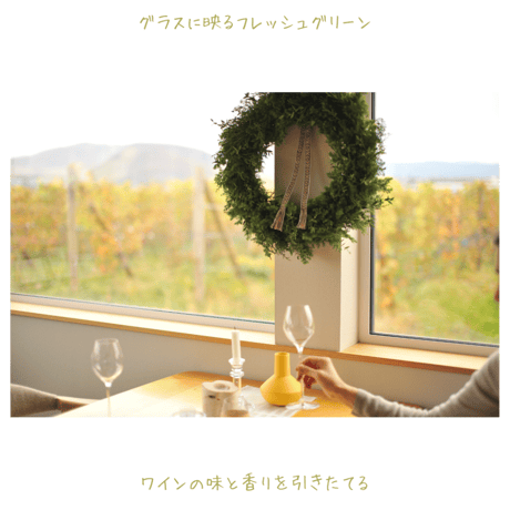 [2026 GOD JUL]salviaオリジナルフレッシュグリーンのスペシャルリース＆カード織リボン