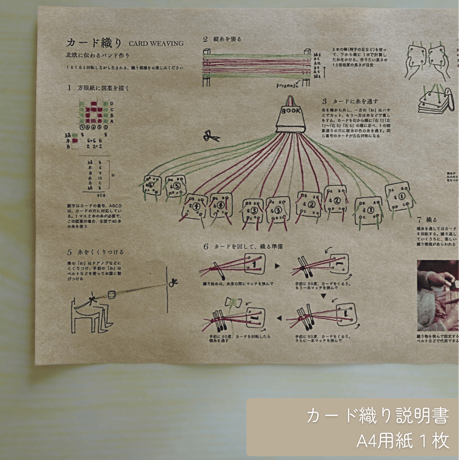 カード織りタブレット15組30枚セット