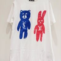 【BLACKSCORE】 LABIT×BEAR／ホワイト
