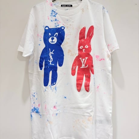 【BLACKSCORE】 LABIT×BEAR／ホワイトペイント