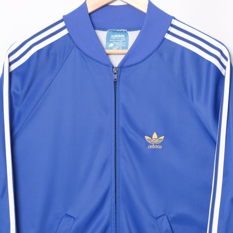 70s Vintage adidas Ventex ATP Track Jacket Blue (Made in France)