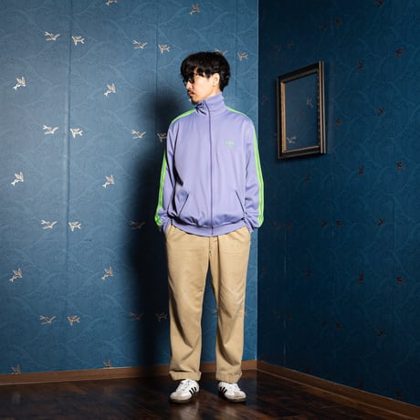 80s Vintage adidas Ventex Track Jacket Light Purple × Light Green (Made in France)