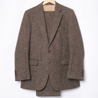 90-00s JOHN HANLY Tweed Suit (Made in England)