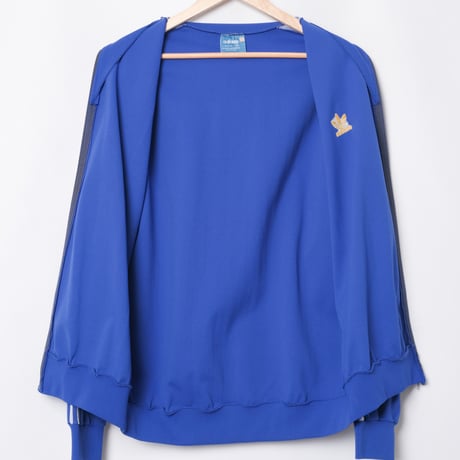 70s Vintage adidas Ventex Track Jacket Blue（Made in France）