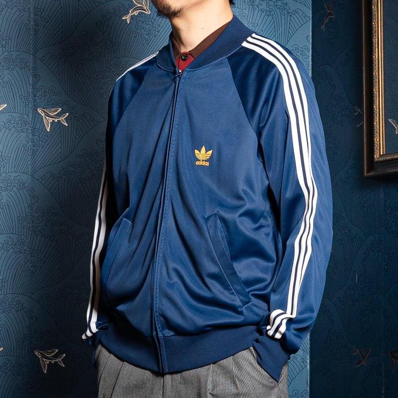 70-80s Vintage adidas ATP Track Jacket Navy (Ma