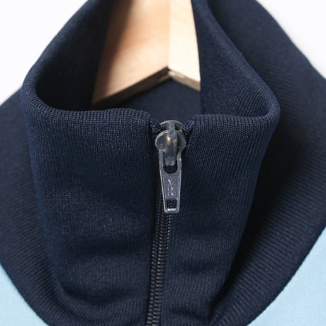 70-80s Vintage adidas Ventex Track Jacket Navy×Light Blue (Made in France)