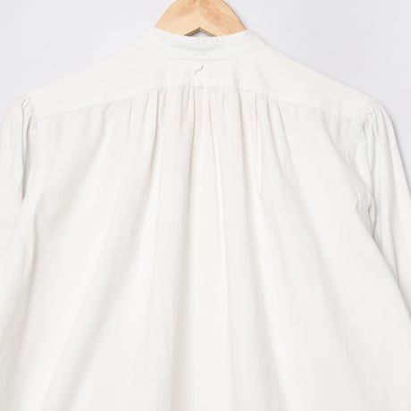 -30s France Vintage AU PETIT PARIS Cotton Dress Shirt