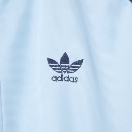 70-80s Vintage adidas Ventex ATP Track Jacket Light Blue × Navy (Made in France)1