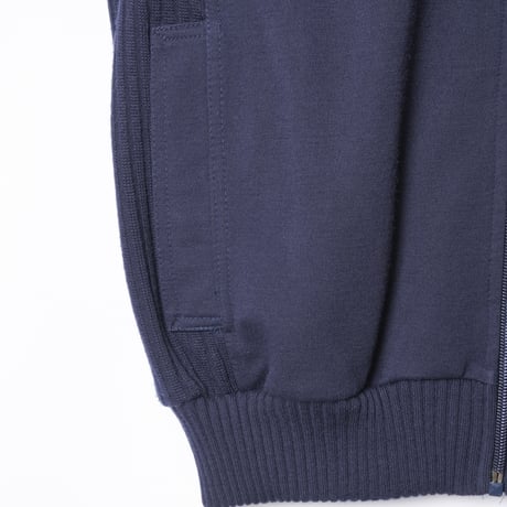 80s Vintage adidas Knit Track Jacket Navy (Made in West Germany)