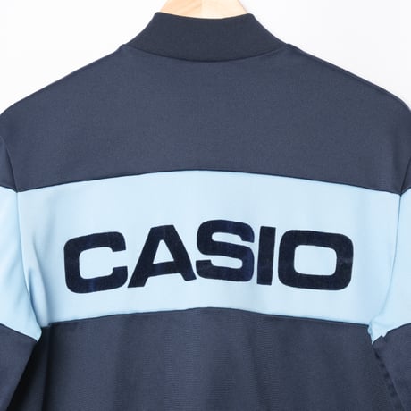 70-80s Vintage adidas Collarless Track Jacket CASIO (Made in England)