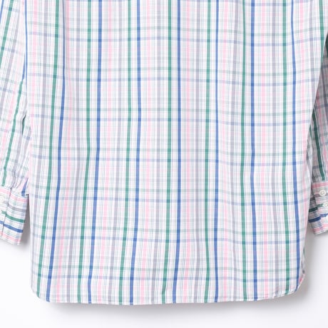 90s Turnbull&Asser Sea Island Cotton Checked Shirt（Made in England）