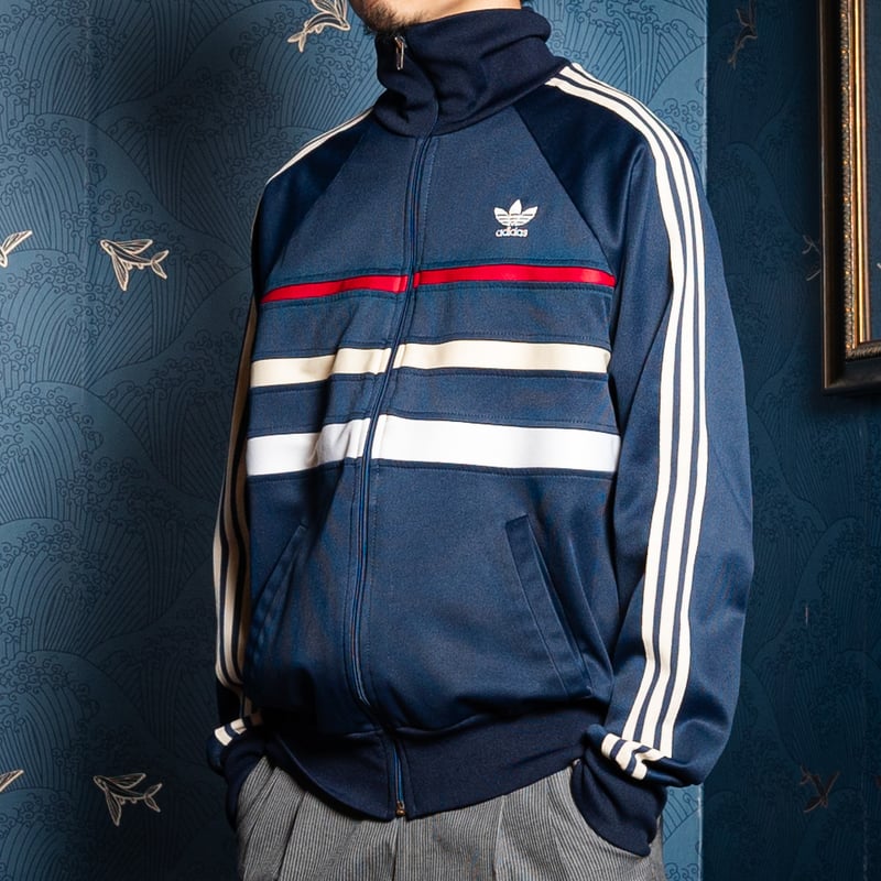 70-80s Vintage adidas Ventex Track Jacket Model
