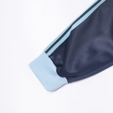 70-80s Vintage adidas Ventex ATP Track Jacket Light Blue × Navy (Made in France)2