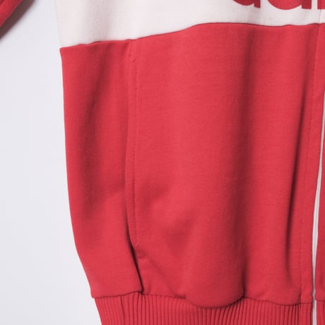 80s Vintage adidas Ventex Track Jacket Red（Made in Romania)