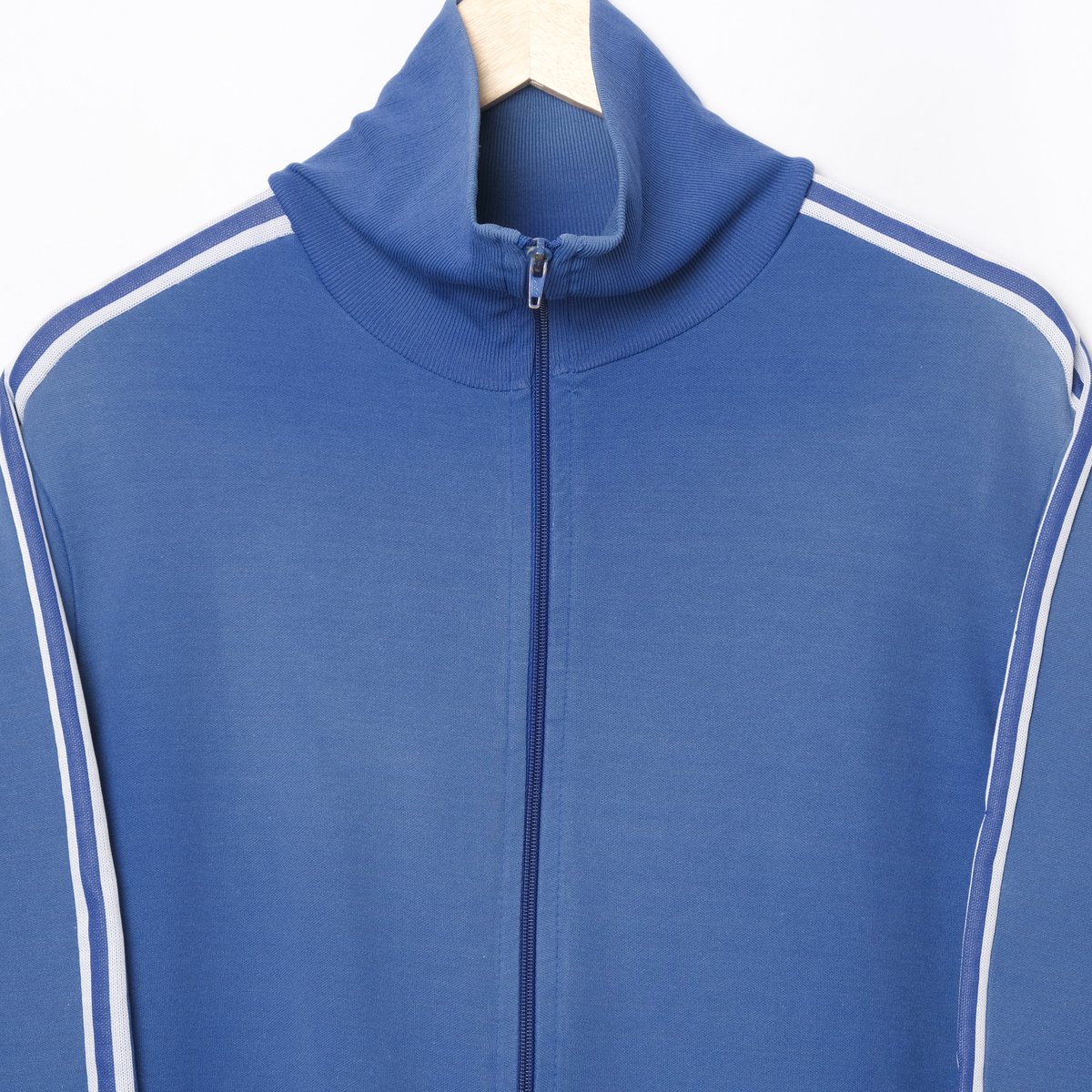 70s Vintage adidas Ventex Track Jacket Blue | U