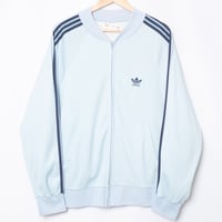 70s Vintage adidas Ventex ATP Track Jacket Light Blue (Made in France)  186