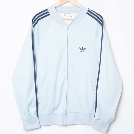 70s Vintage adidas Ventex ATP Track Jacket Light Blue (Made in France)  186