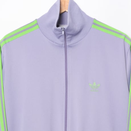 80s Vintage adidas Ventex Track Jacket Light Purple × Light Green (Made in France)