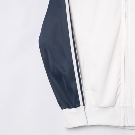 70-80s Vintage adidas Ventex ATP Track Jacket White × Navy（Made in France）