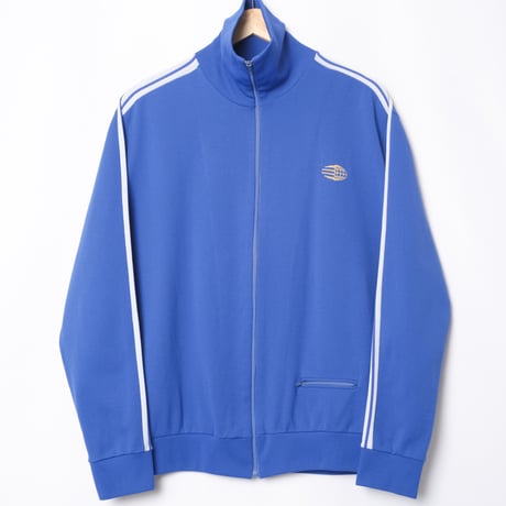 60s Vintage adidas Ventex Track Jacket Late World Mark Blue（Made in France）186