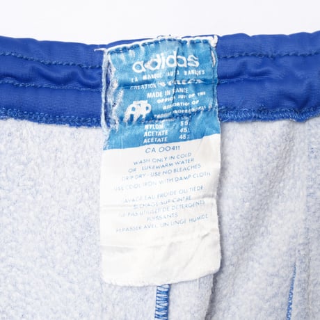 70-80s Vintage adidas Ventex ATP Track Trousers Blue (Made in France)
