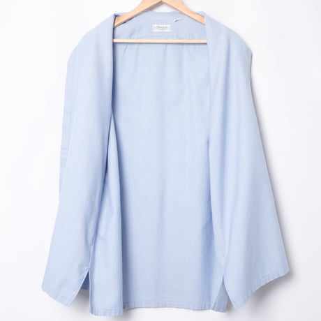 90s Charvet Cotton Shirt Blue（Made in France）