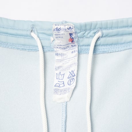 70−80s Vintage adidas Ventex ATP Track Trousers Light Blue (Made in France)