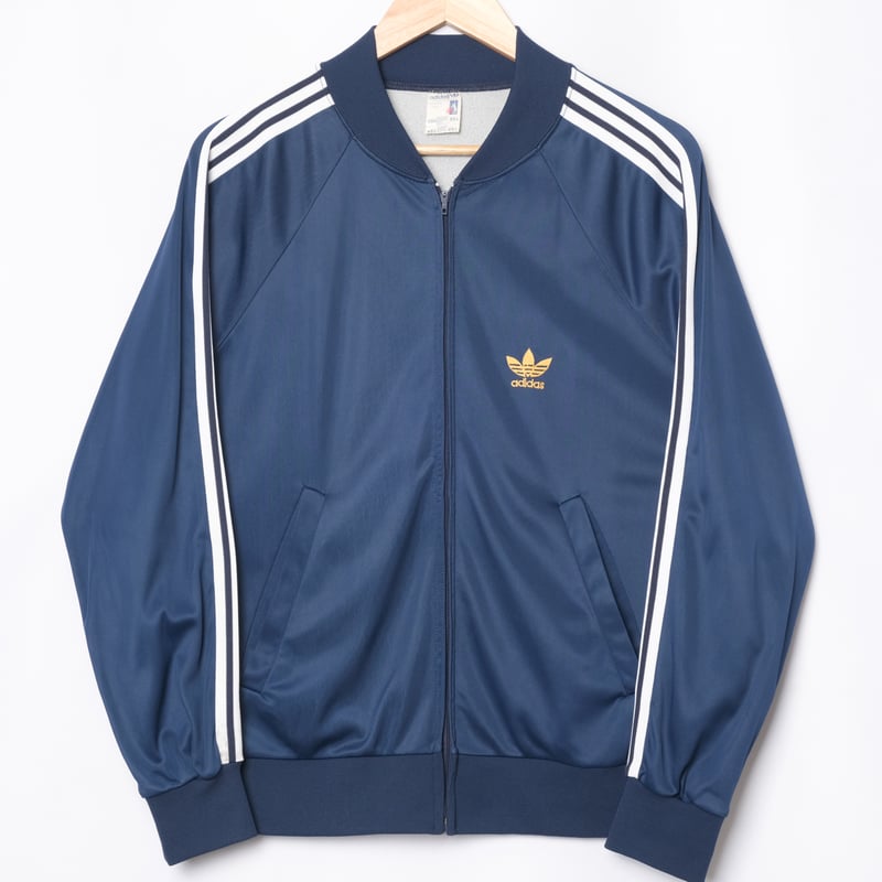 70-80s Vintage adidas ATP Track Jacket Navy (Ma