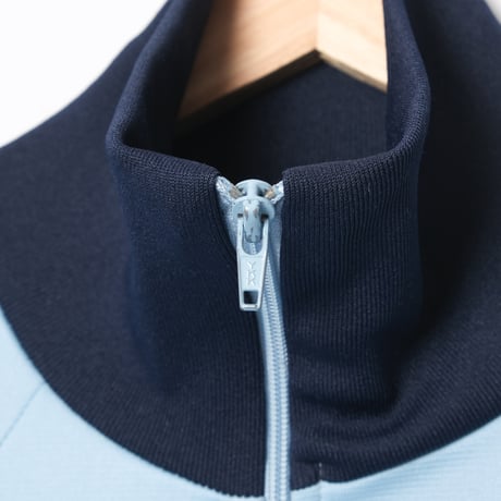 70-80s Vintage adidas Ventex Track Jacket Model First Light Blue× Navy（Made in France)