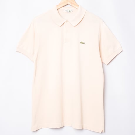 70s LACOSTE Polo Light Pink（Made in France）