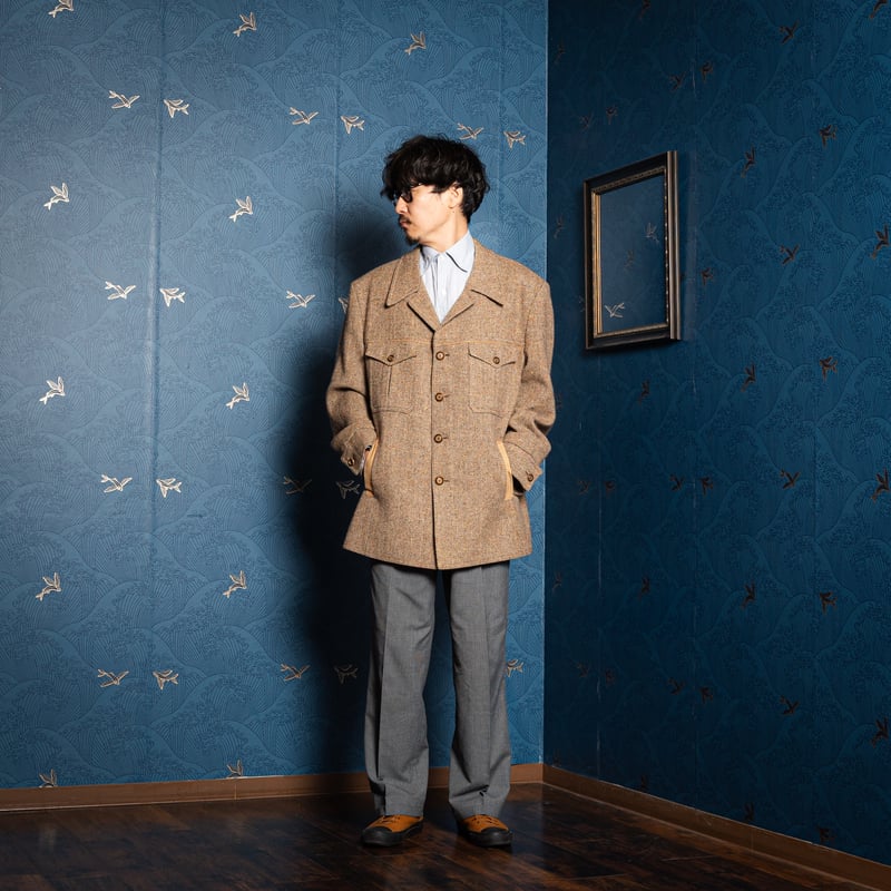 70-80s Bladen Donegal Tweed Jacket (Made in En