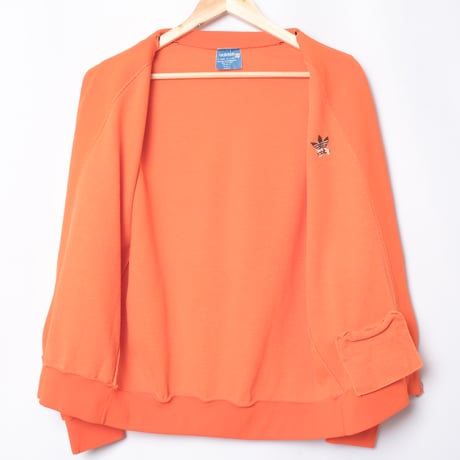 70s Vintage adidas Ventex Track Jacket Orange × Navy (Made in France)