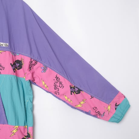 80s Vintage adidas Nylon Half Zip Surf (Made in France)