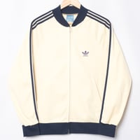 70s Vintage adidas ATP Ivory × Navy Track Jacket（Made in France）