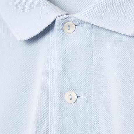 80s LACOSTE Polo Light Blue（Made in France）