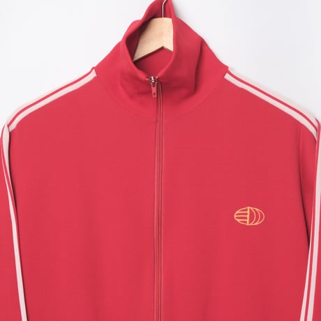 60s Vintage Ventex adidas Track Jacket Early World Mark Red (Made in France)