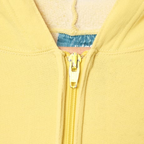 70s-80s Vintage adidas Hoodie Yellow x Navy